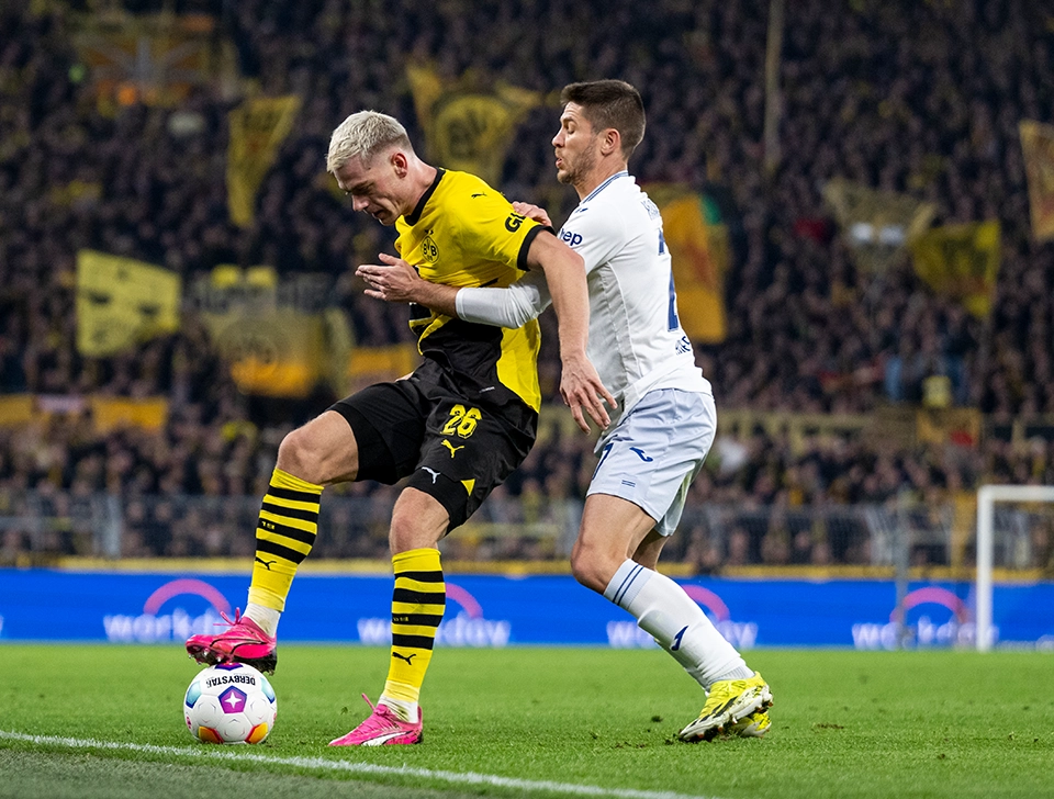 Ryerson in a duel with Hoffenheim player (photo)