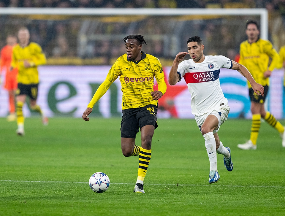 Gittens wins duel against Achraf Hakimi from PSG (photo)