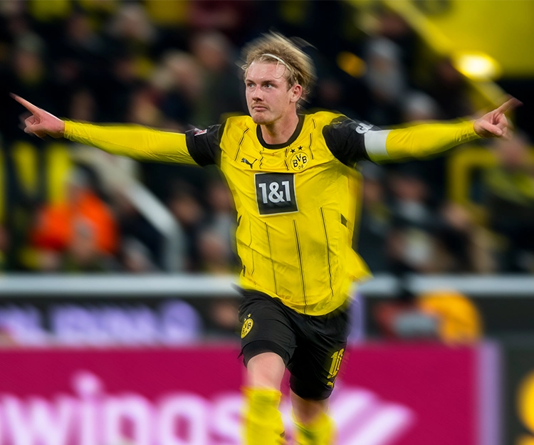 Brandt celebrates (photo)